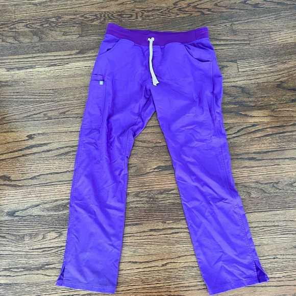 Figs Womens Kade. Purple technical blend Large tall. - Picture 2 of 2